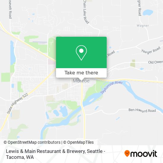 Lewis & Main Restaurant & Brewery map
