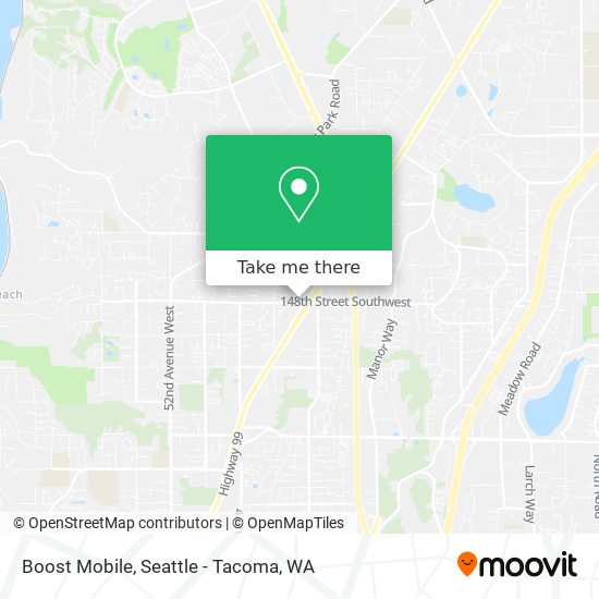 Boost Mobile map