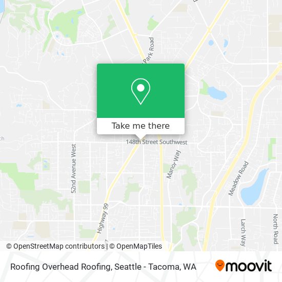 Roofing Overhead Roofing map