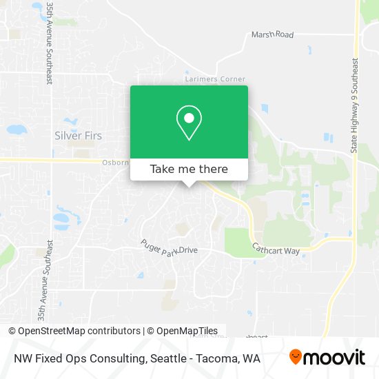 NW Fixed Ops Consulting map