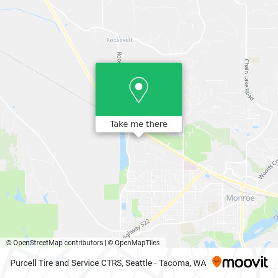 Purcell Tire and Service CTRS map