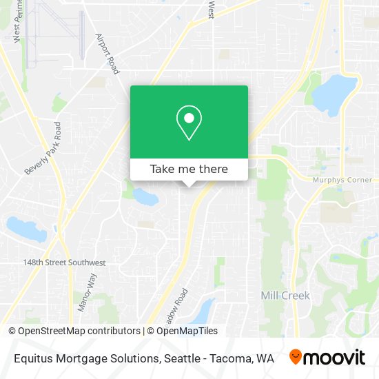Equitus Mortgage Solutions map