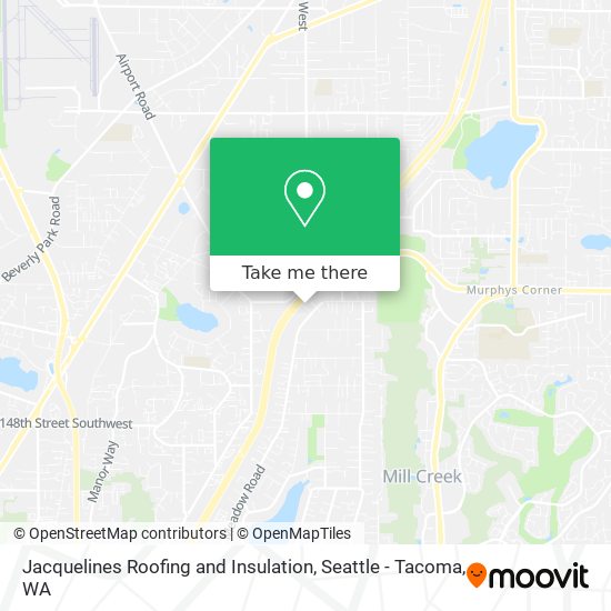 Jacquelines Roofing and Insulation map