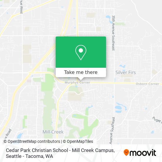 Cedar Park Christian School - Mill Creek Campus map