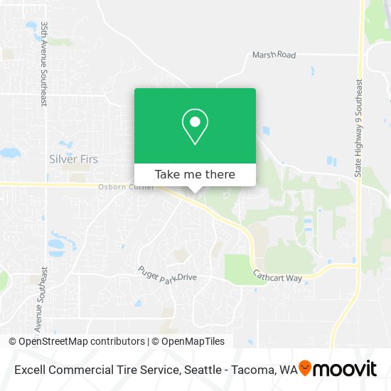 Excell Commercial Tire Service map