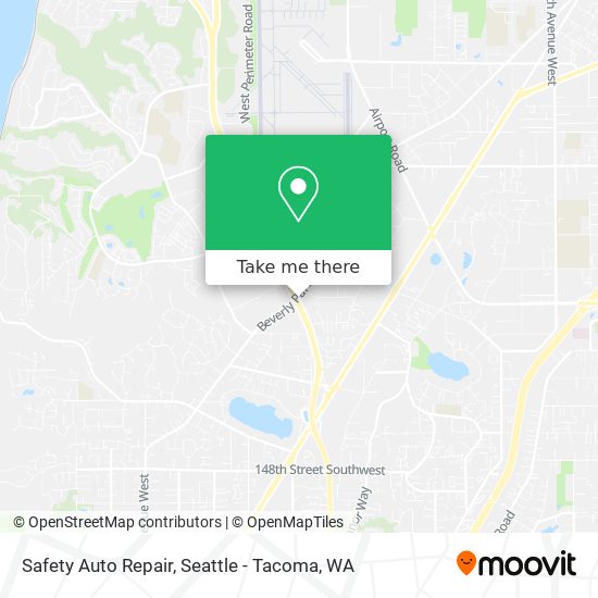 Safety Auto Repair map