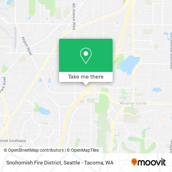 Snohomish Fire District map