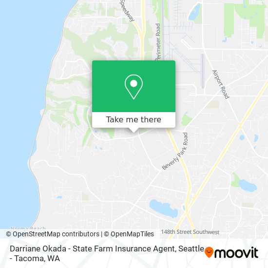 Darriane Okada - State Farm Insurance Agent map