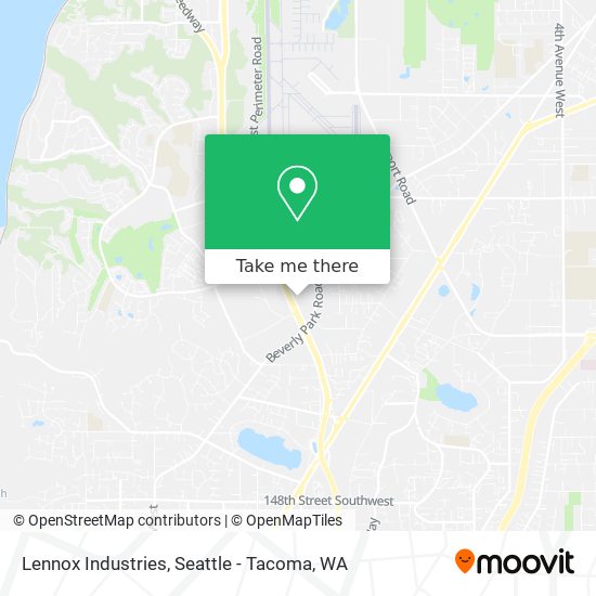 Lennox Industries map