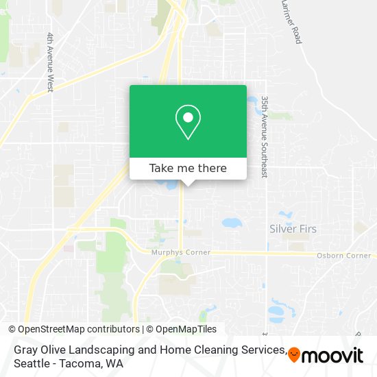 Mapa de Gray Olive Landscaping and Home Cleaning Services