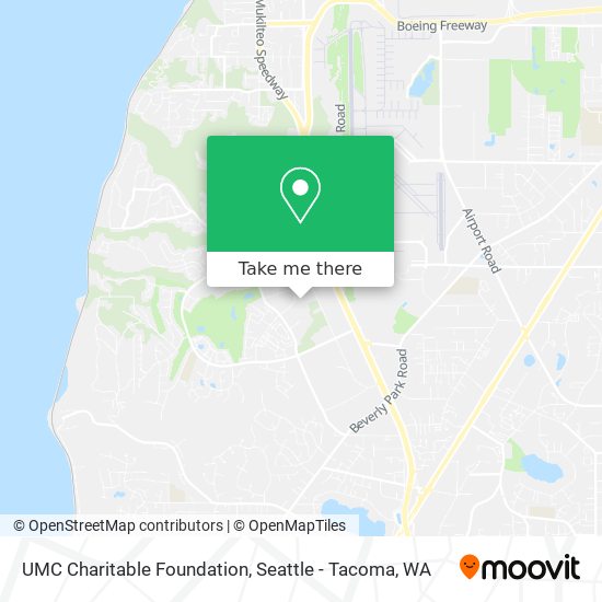 Mapa de UMC Charitable Foundation