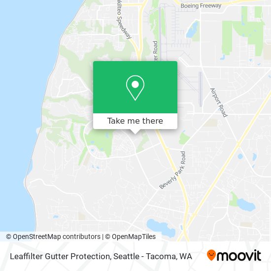 Mapa de Leaffilter Gutter Protection