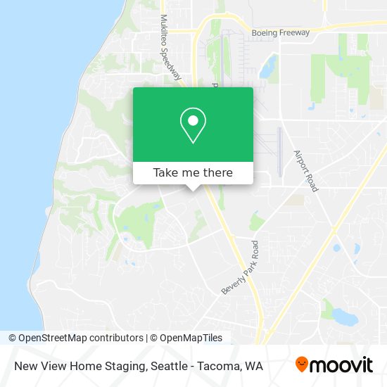 New View Home Staging map