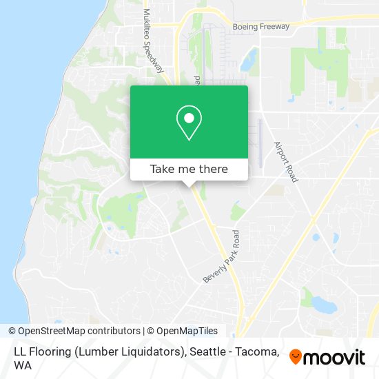 Mapa de LL Flooring (Lumber Liquidators)