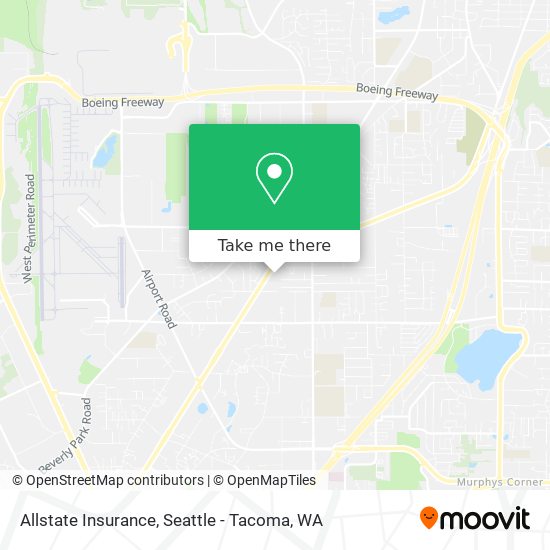 Allstate Insurance map