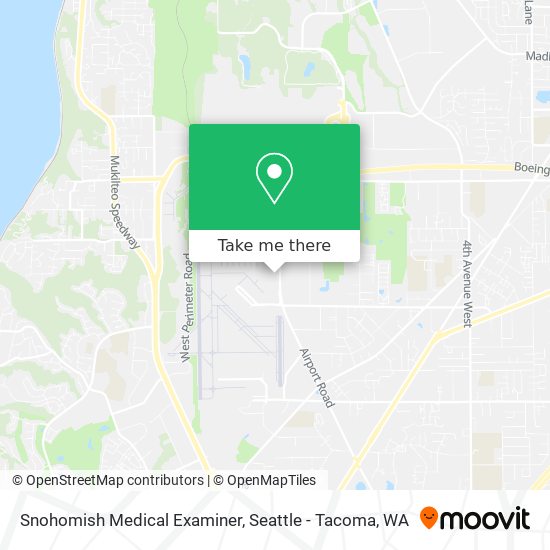 Mapa de Snohomish Medical Examiner