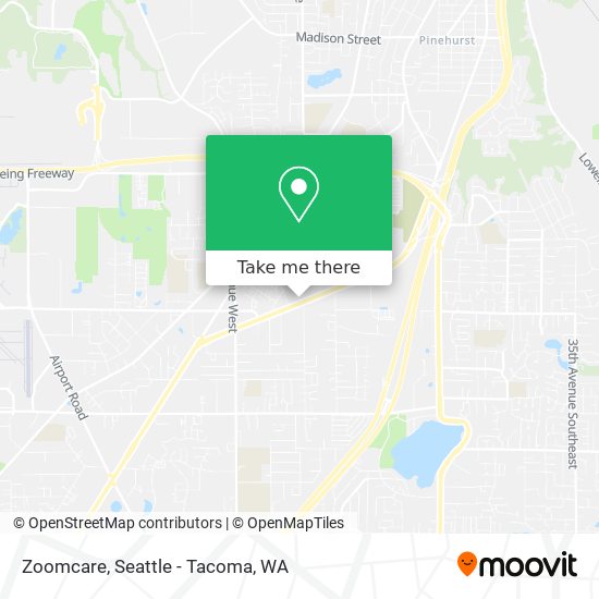 Zoomcare map