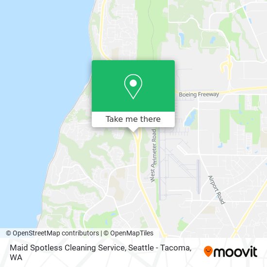 Maid Spotless Cleaning Service map