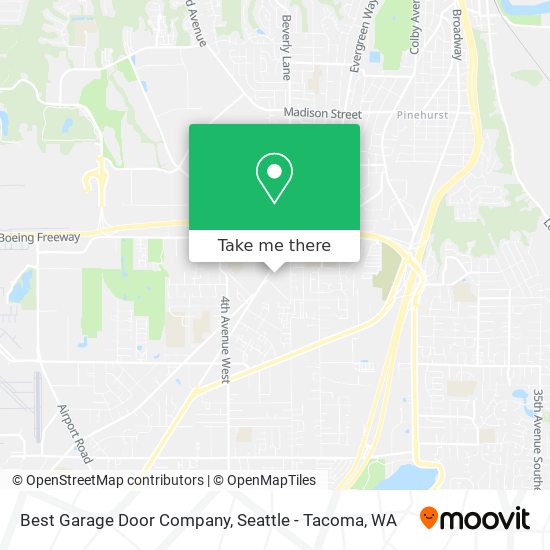 Best Garage Door Company map