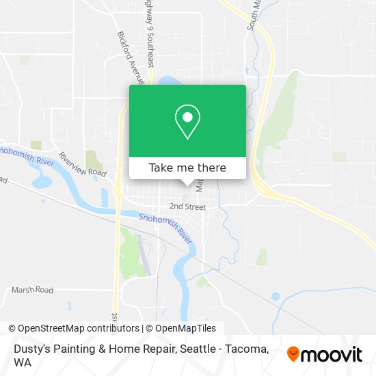 Mapa de Dusty's Painting & Home Repair