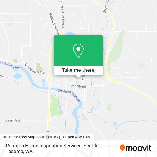 Mapa de Paragon Home Inspection Services