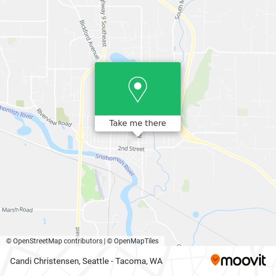 Candi Christensen map