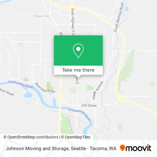 Mapa de Johnson Moving and Storage