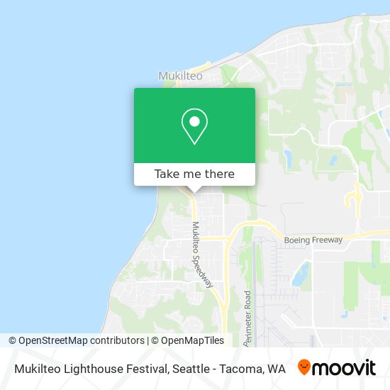 Mukilteo Lighthouse Festival map