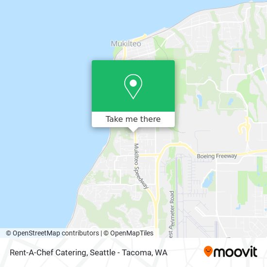 Mapa de Rent-A-Chef Catering