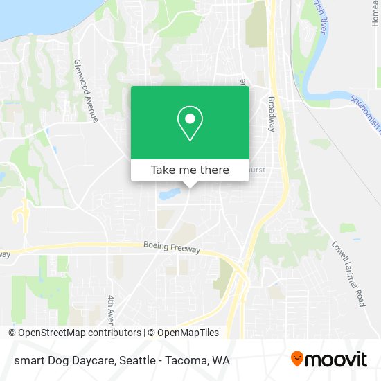 smart Dog Daycare map