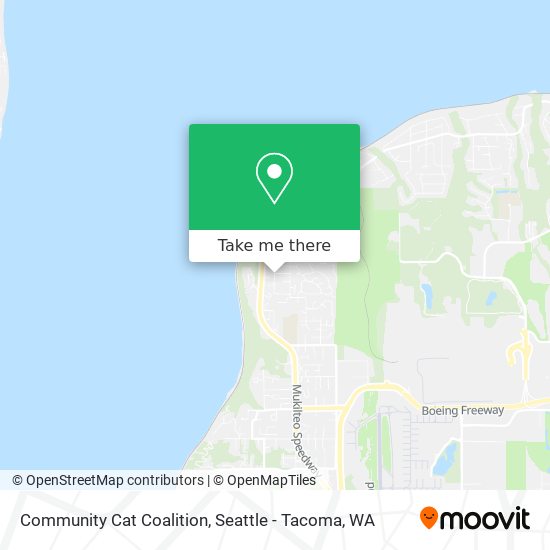 Community Cat Coalition map