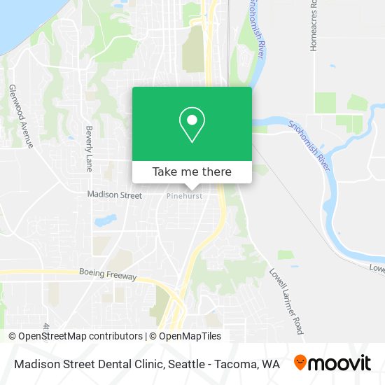 Madison Street Dental Clinic map