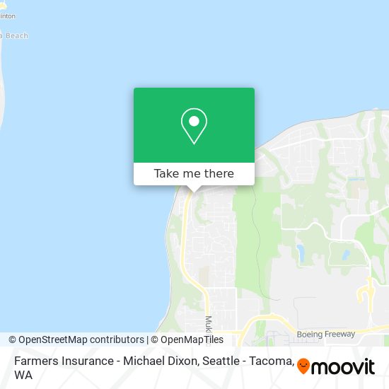 Farmers Insurance - Michael Dixon map