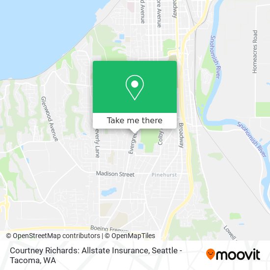 Courtney Richards: Allstate Insurance map