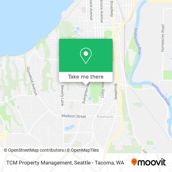 Mapa de TCM Property Management