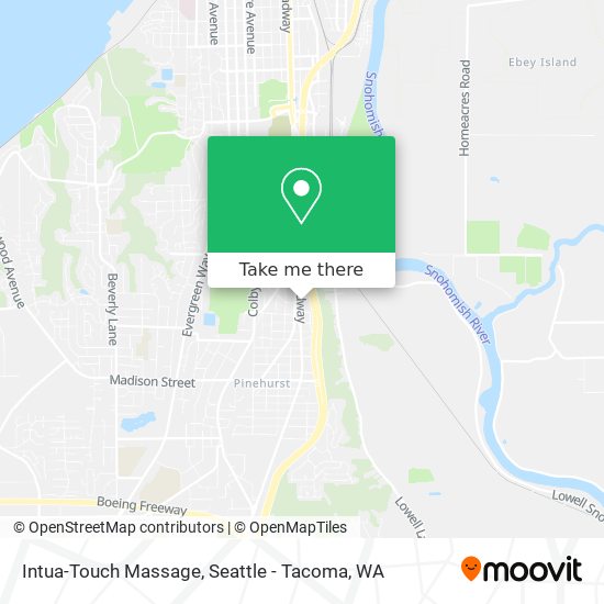 Intua-Touch Massage map