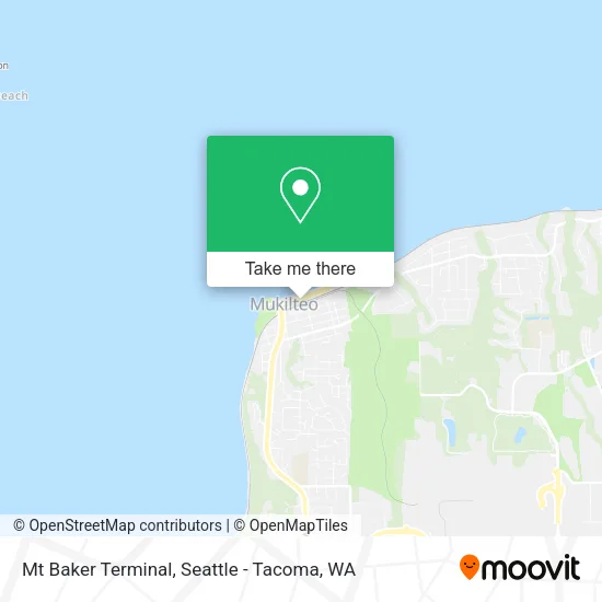 Mapa de Mt Baker Terminal