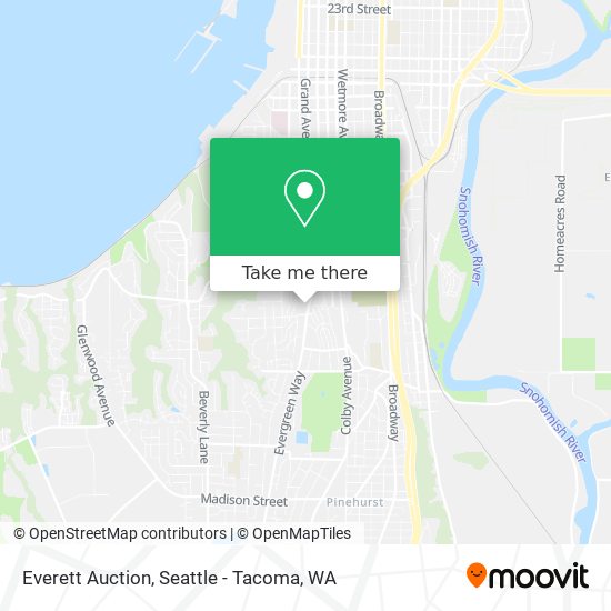 Everett Auction map