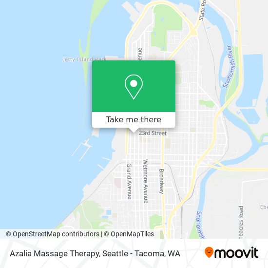 Azalia Massage Therapy map