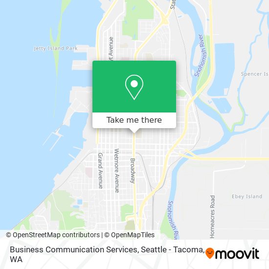Mapa de Business Communication Services