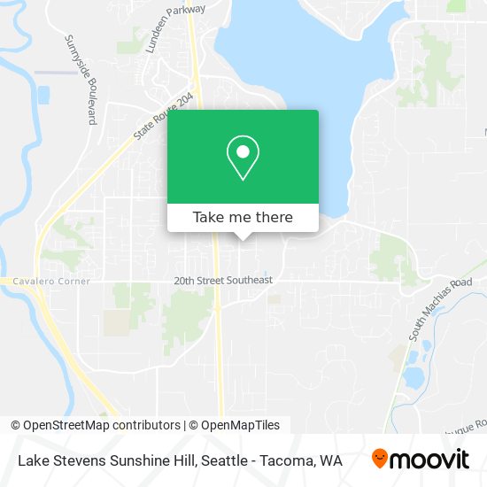 Mapa de Lake Stevens Sunshine Hill