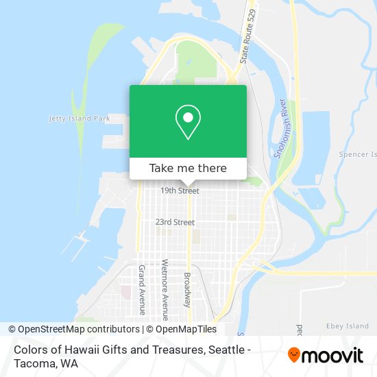 Mapa de Colors of Hawaii Gifts and Treasures