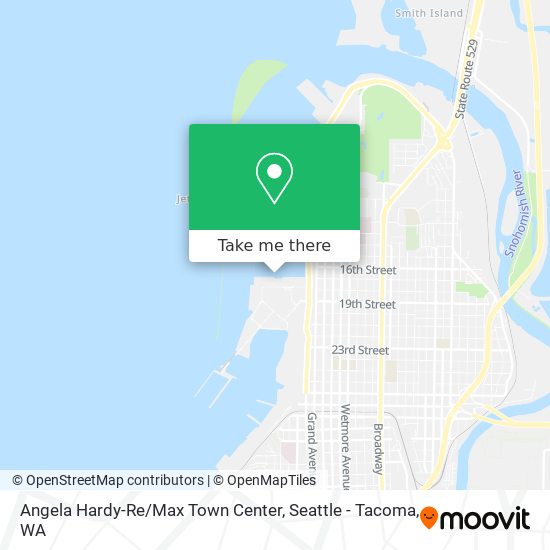 Mapa de Angela Hardy-Re / Max Town Center