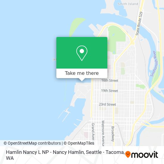 Hamlin Nancy L NP - Nancy Hamlin map