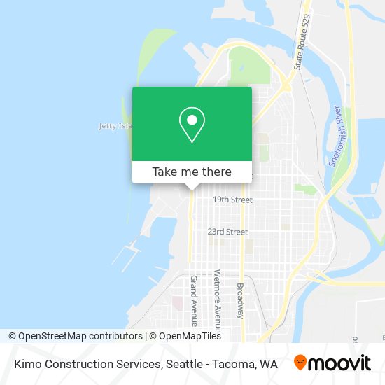 Kimo Construction Services map