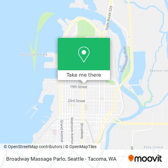 Broadway Massage Parlo map