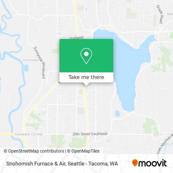 Mapa de Snohomish Furnace & Air