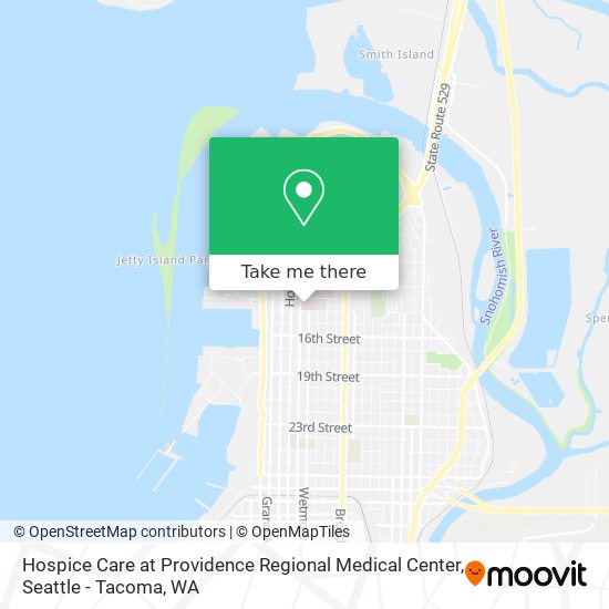 Mapa de Hospice Care at Providence Regional Medical Center