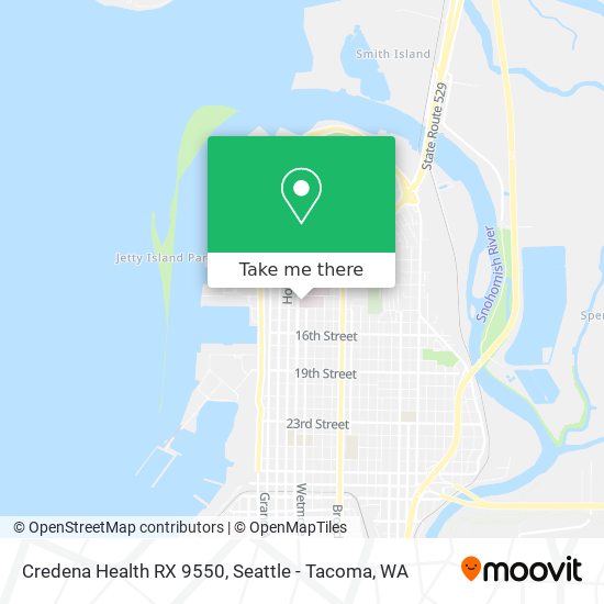 Credena Health RX 9550 map