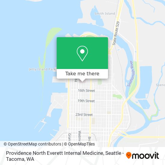 Mapa de Providence North Everett Internal Medicine